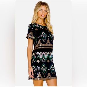 Show Me Your Mumu Talulah Dress in Sparkle Nation Sz Small